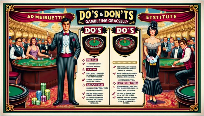 Casino Etiquette: Do’s and Don’ts of Gambling Gracefully